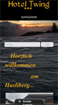 Mobile Screenshot of hotel-twing.ch
